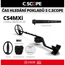 Detektor kovu C.Scope CS4MXi