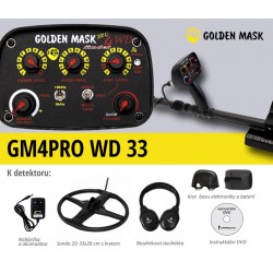 Detektor kovu Golden Mask GM4 PRO WD 12
