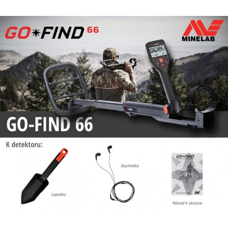 Detektor kovu minelab Go Find 66 akce
