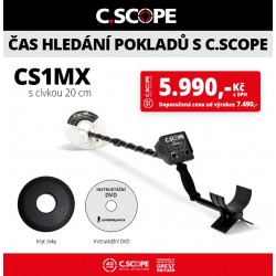 Detektor kovu C.Scope CS1MX